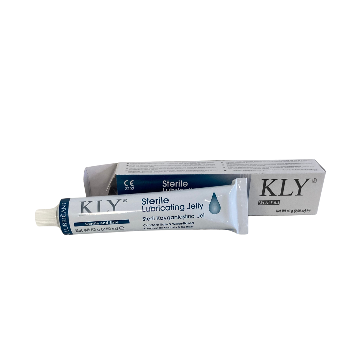gel lubrifiant intime KLY sterile à base deau, sans parfum et sans alcool. PH neutre.  Ce gel lubrifiant sutilise pour faciliter linsertion ou pendant les rapports sexuels tablelya