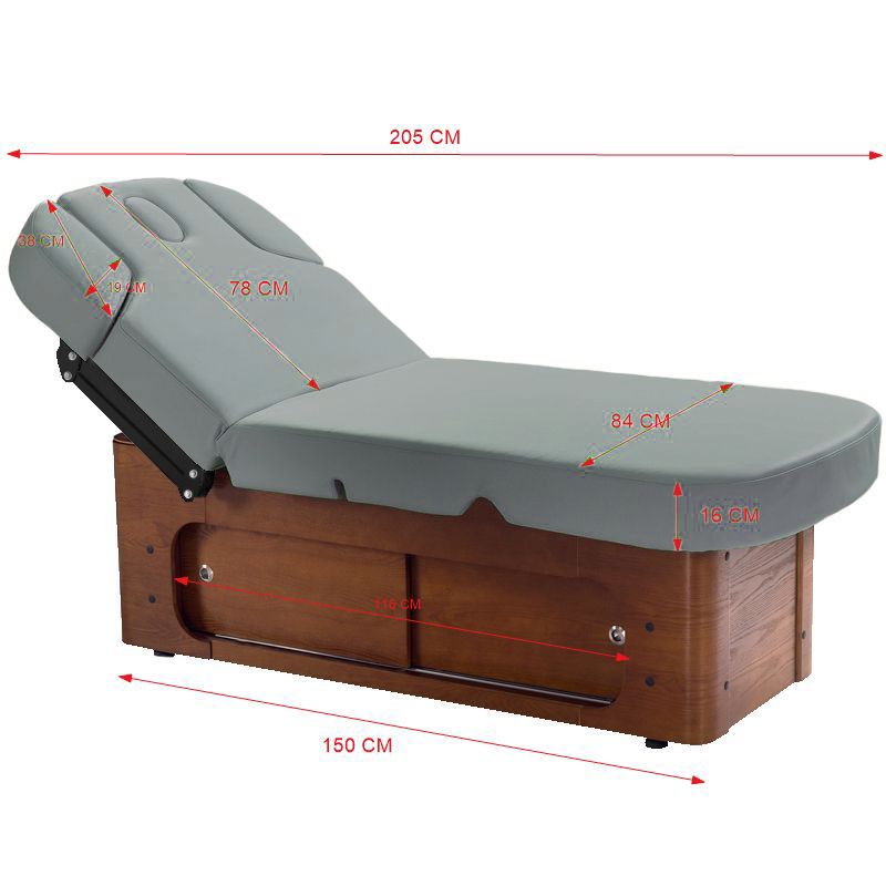 tablelya table spa électrique avec coffre bois et plateaux chauffants dimensions 205 cm 124948_8_3007