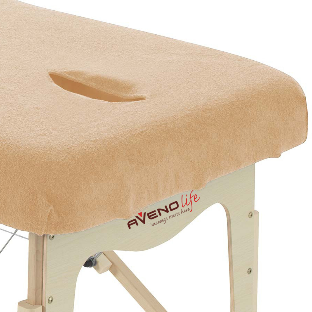 tablelya housse table de massage cappuccino 80x200x15 cm