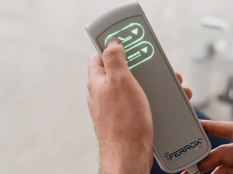 ferrox OS-206 ostéo table électrique télécommande retro éclairée tableya 3
