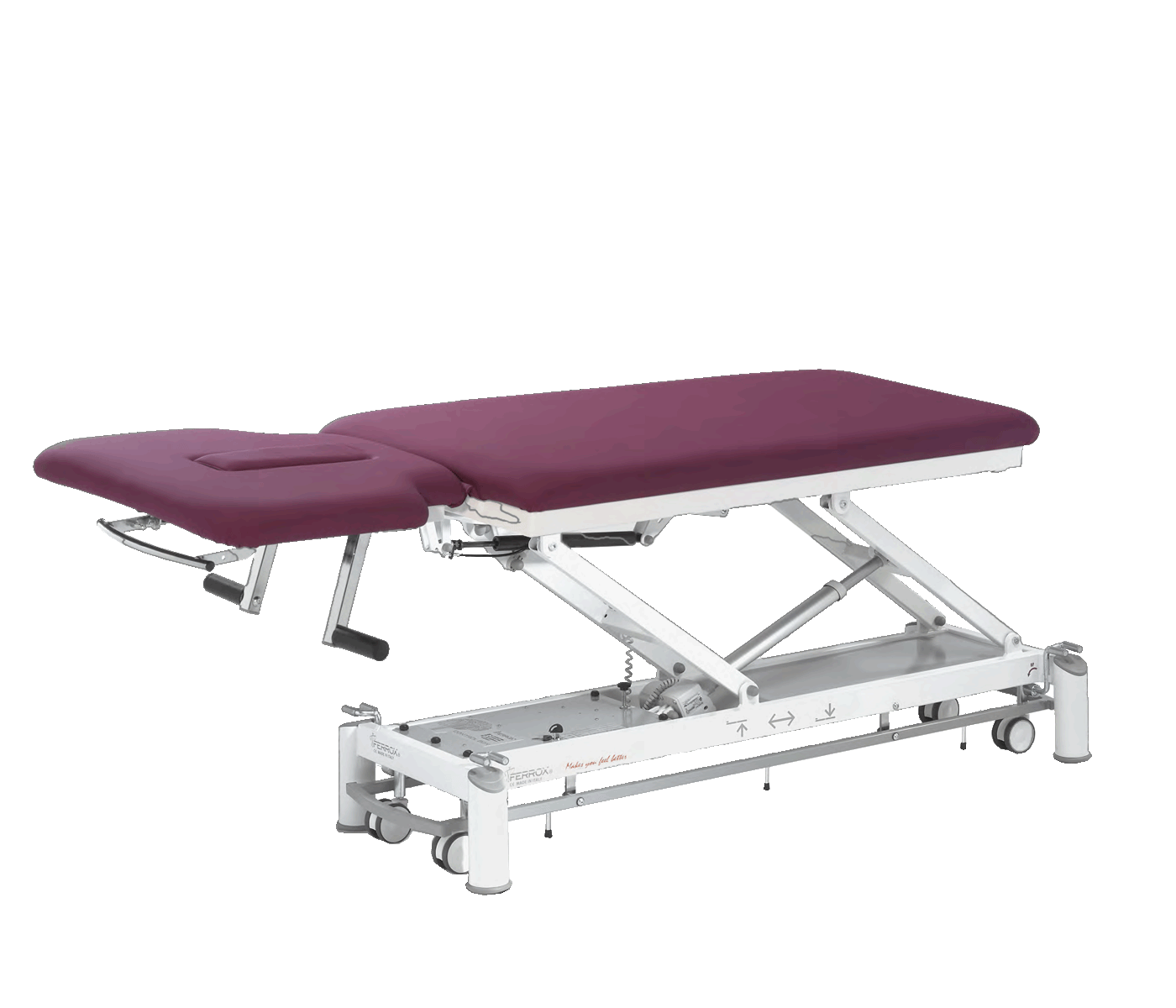 osteo OS 206 ferrox table électrique têtière tablelya