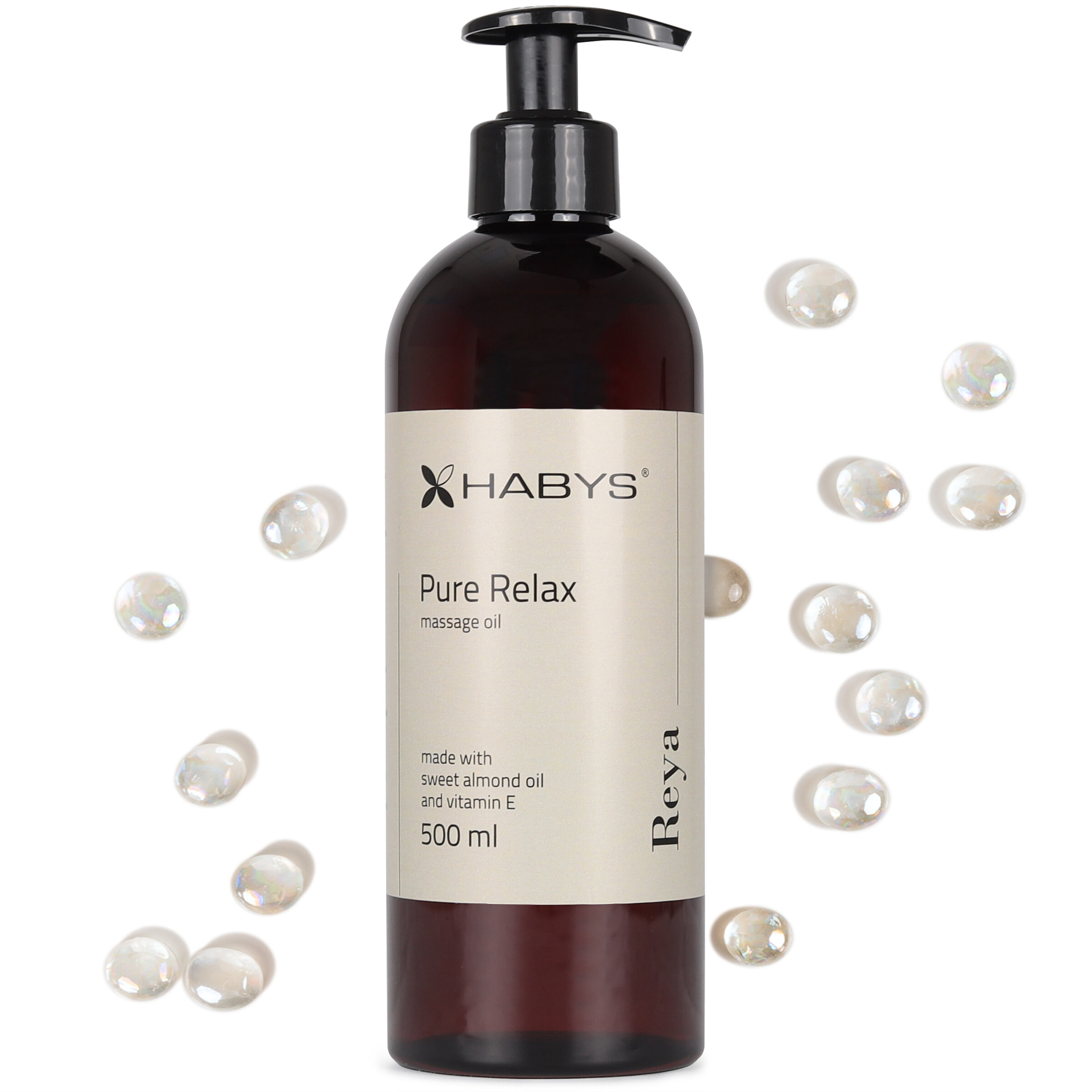 tablelya huile de massage pure relax flacon 500 ml pompe doseuse-Reya-Pure-Relax-Habys-500-ml-1806_5