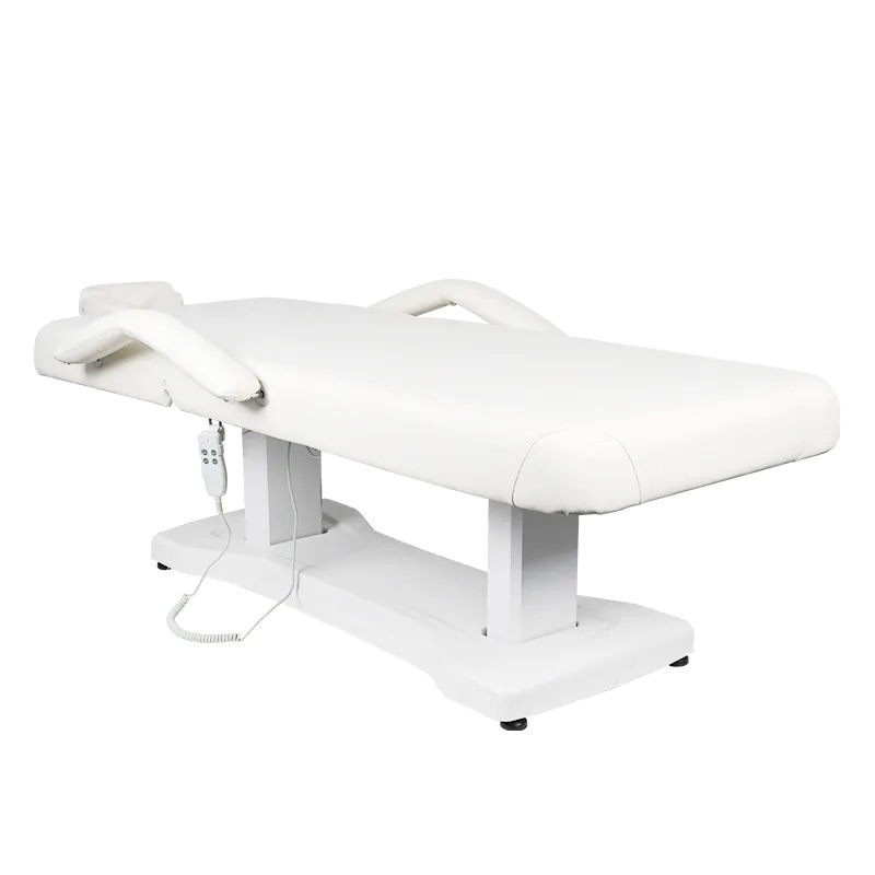 tablelya table électrique esthétique épilation blanche avec têtière amovible 131859_3