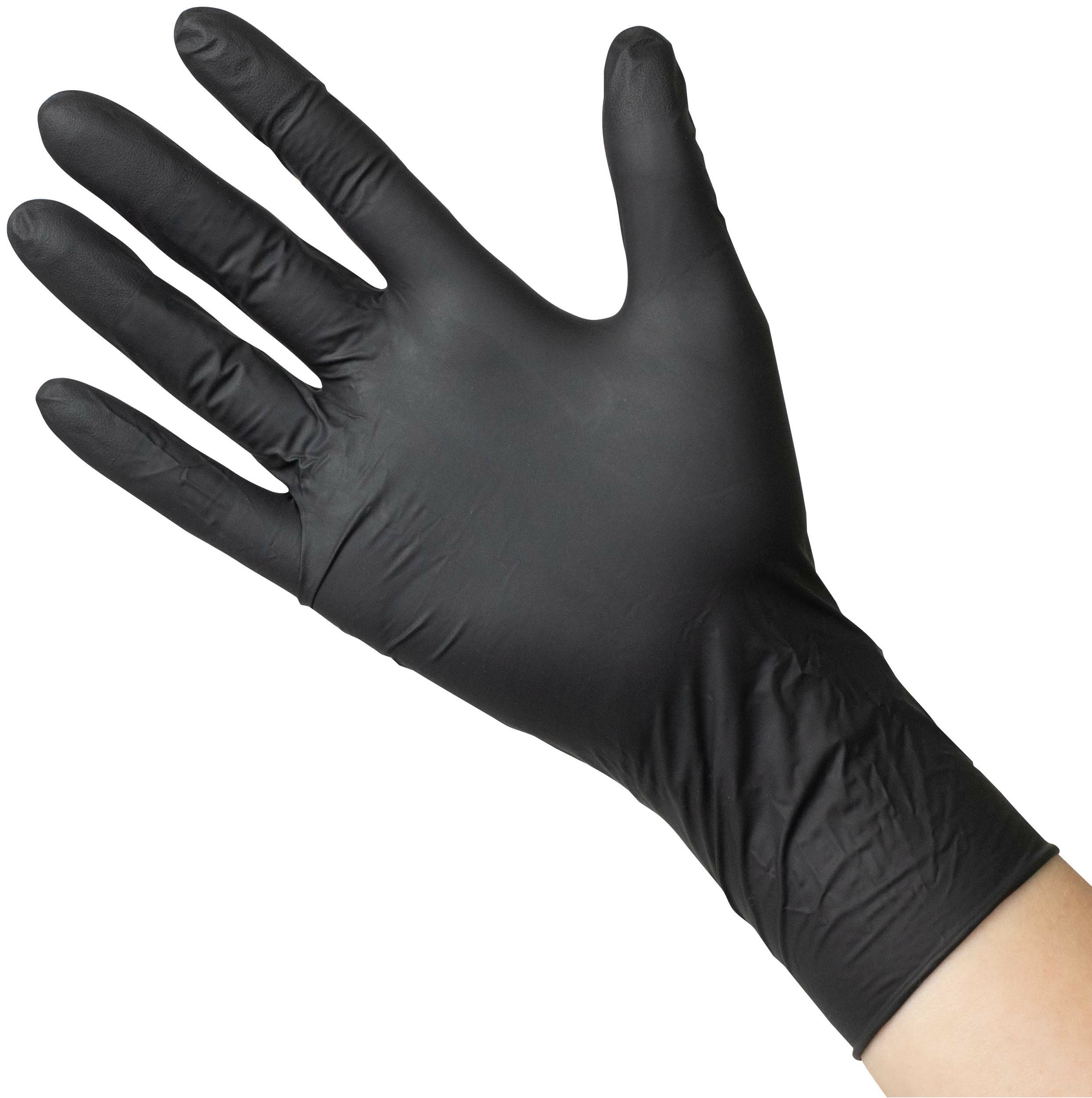 gant nitrile taille S noir main tablelya 1106004031-1