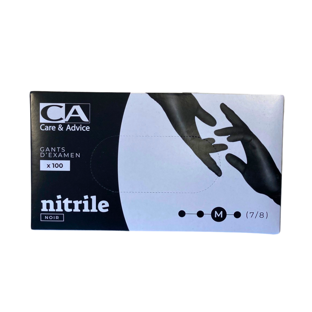 gant nitrile taille M noir 3