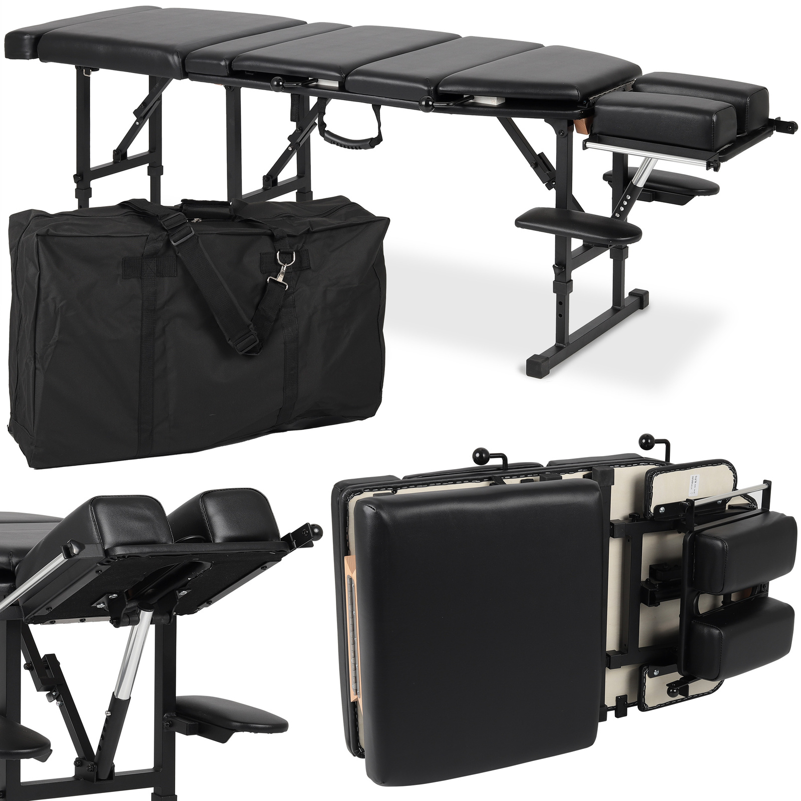 tablelya Portable-chiropractic-table-Arena-180-Simply-Texture-Black-2214_1