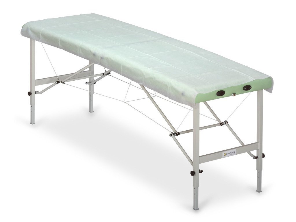 Drap Plat Imperméable Non Tissé pour Table de Massage et Spa (80x180 cm) - Lot de 10