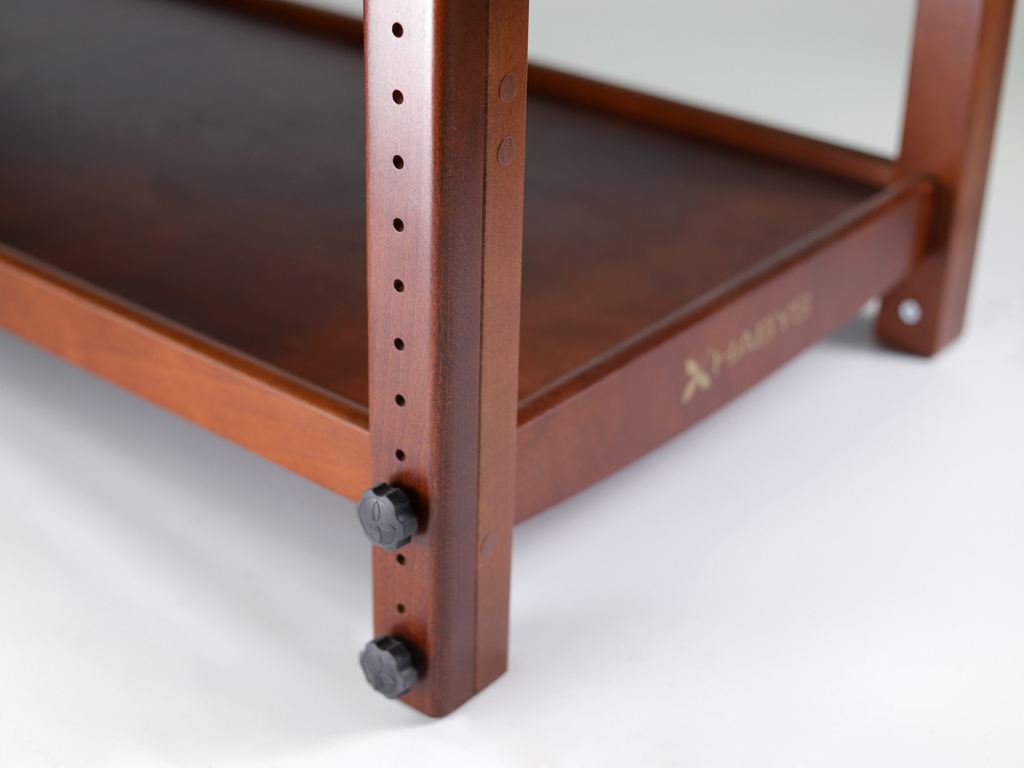 table-de-massage-nova-bois-foncé-acajou-wengué-avec-étagère-pieds-réglables-belle-finition-K033-Beige-habys-tablelya-2057_2