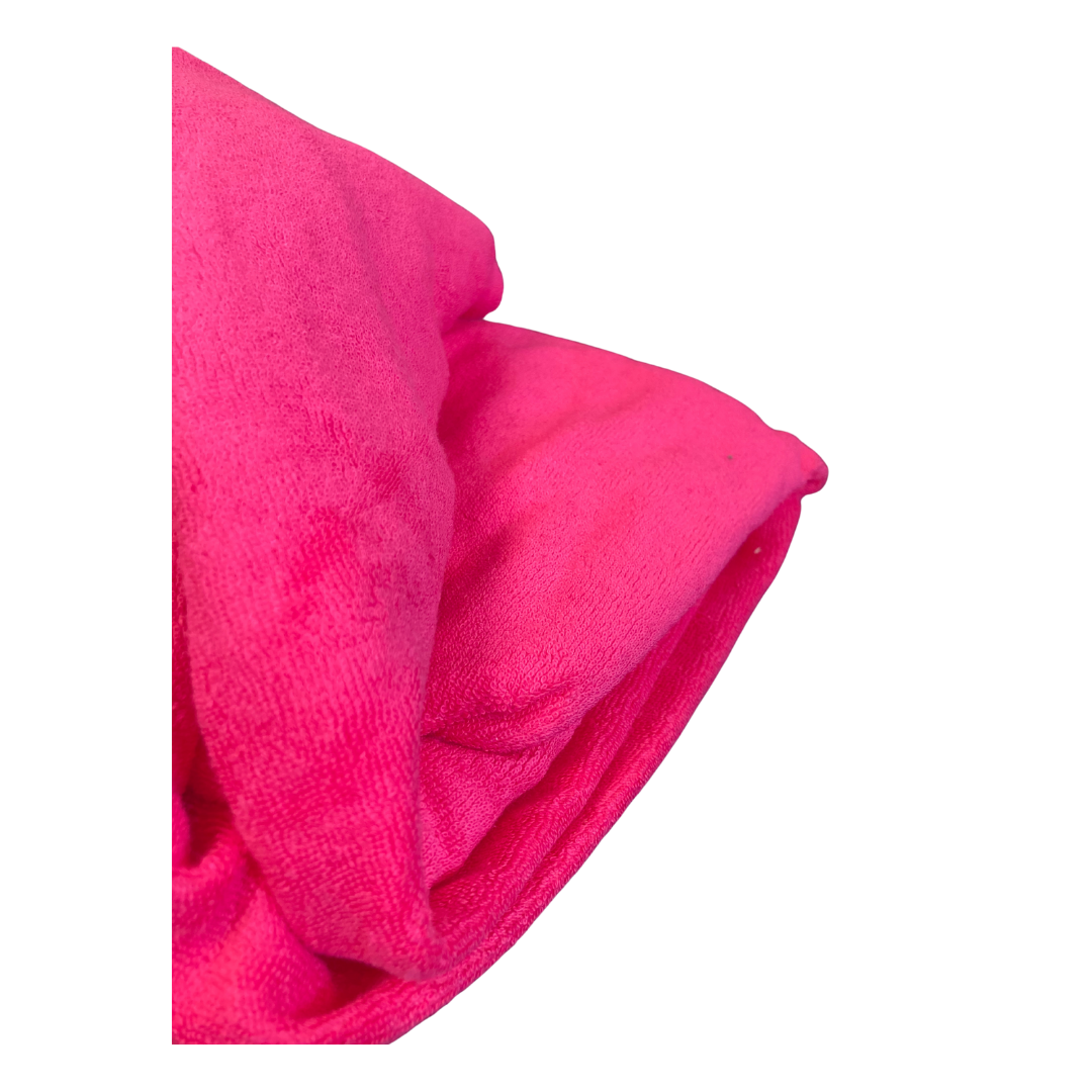 drap housse rose fuschia avec trou visage