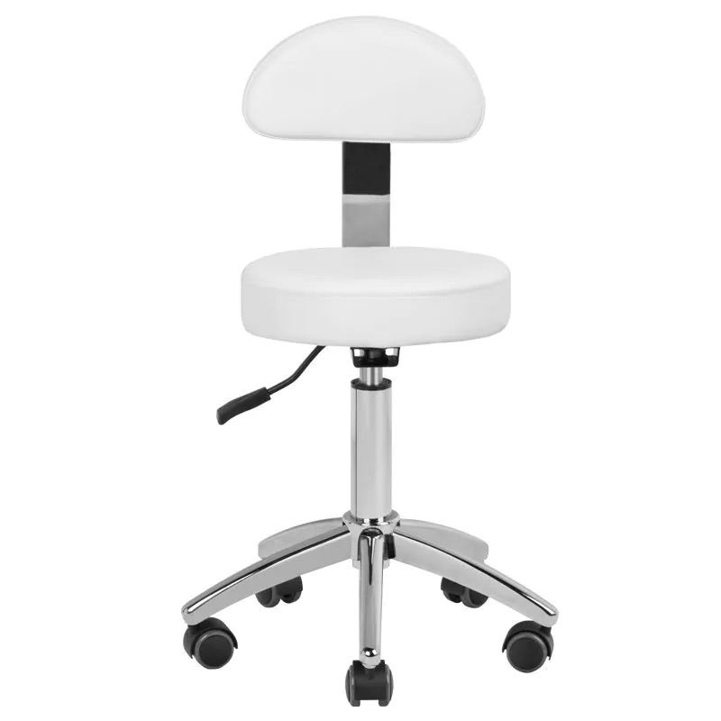 tabouret-a-roulettes-assis-ronde-dossier-pied-5-branches-chromé-skai-blanc-design-moderne-esthétique-spa-tablelya-100764_1_3