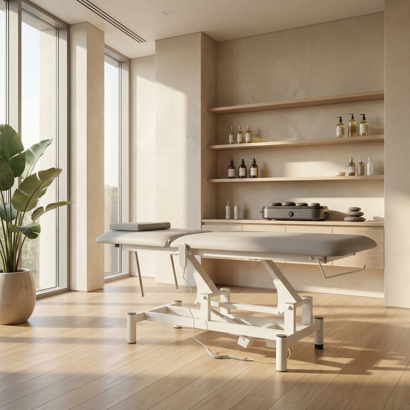 table-de-massage-electrique-en-situation-cabinet-spa-design-professionnel-gris-tablelya