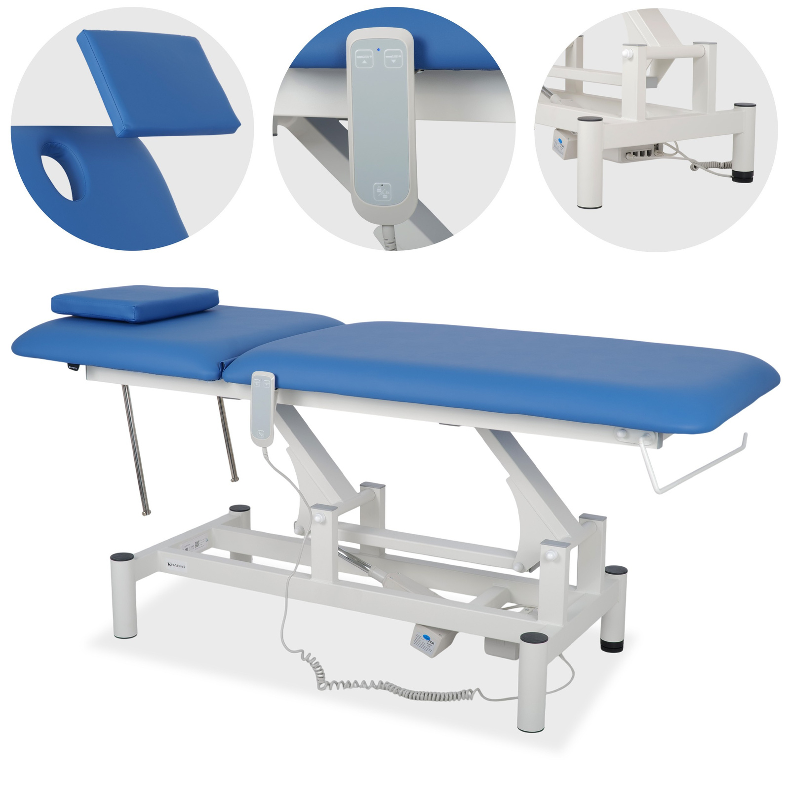 table-de-massage-electrique-professionnelle-optima-reglage-hauteur-telecommande-satin-comfort-bleu-tablelya