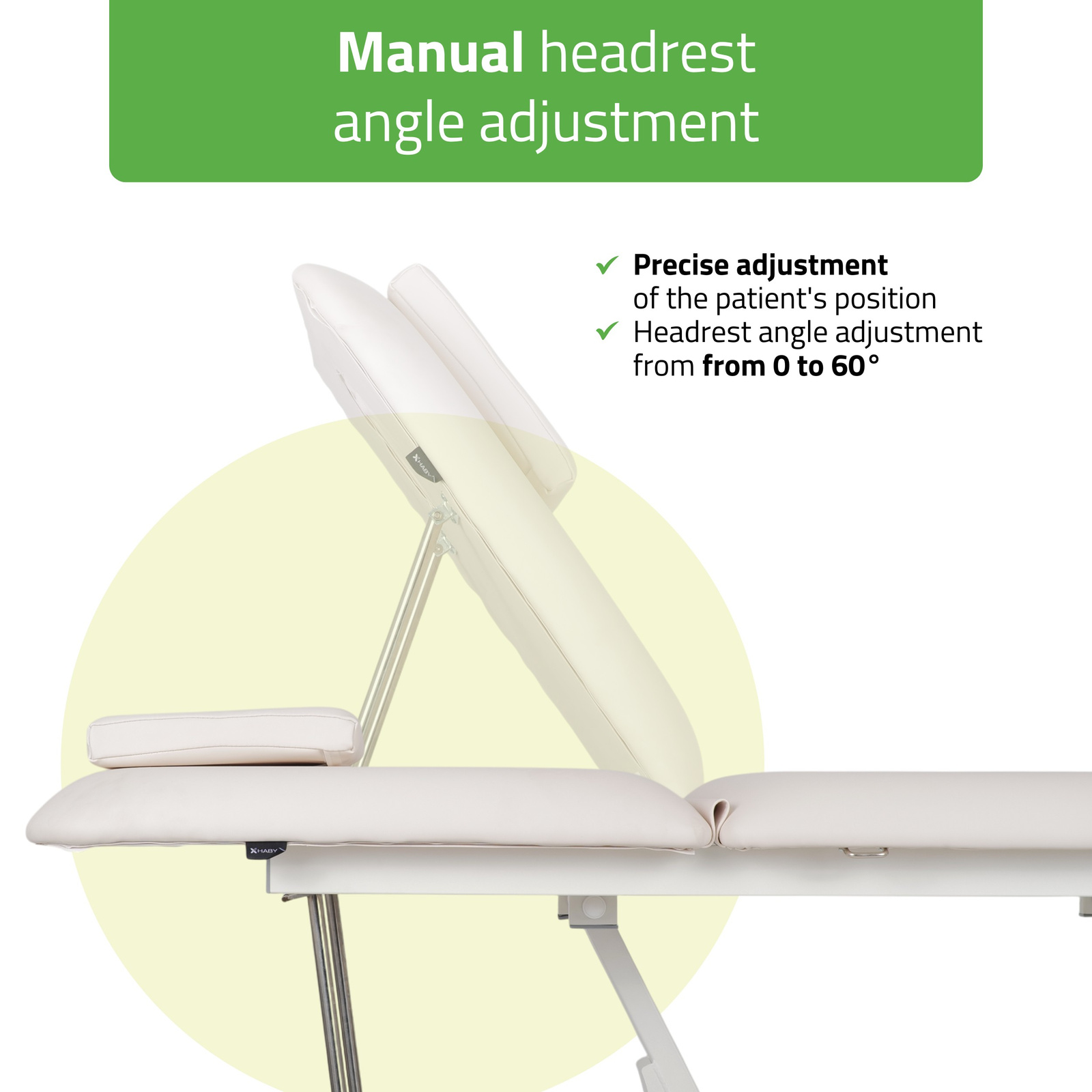 table-de-therapie-reglage-manuel-dossier-inclinaison-0-60-degres-tablelya