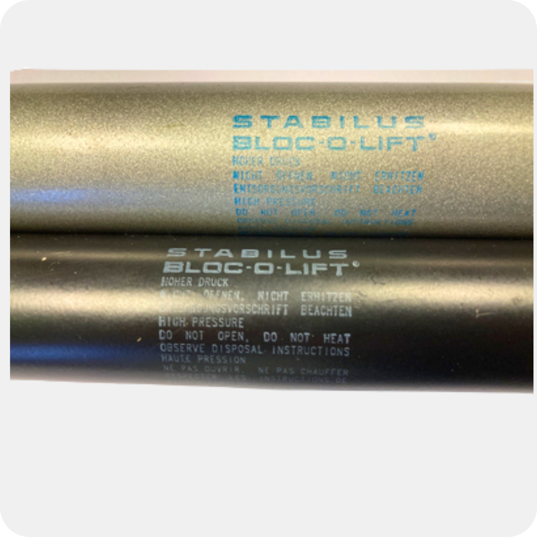 vérin à gaz stabilus bloc-o-lift 0841DL 700 N ancien et nouveau modèle