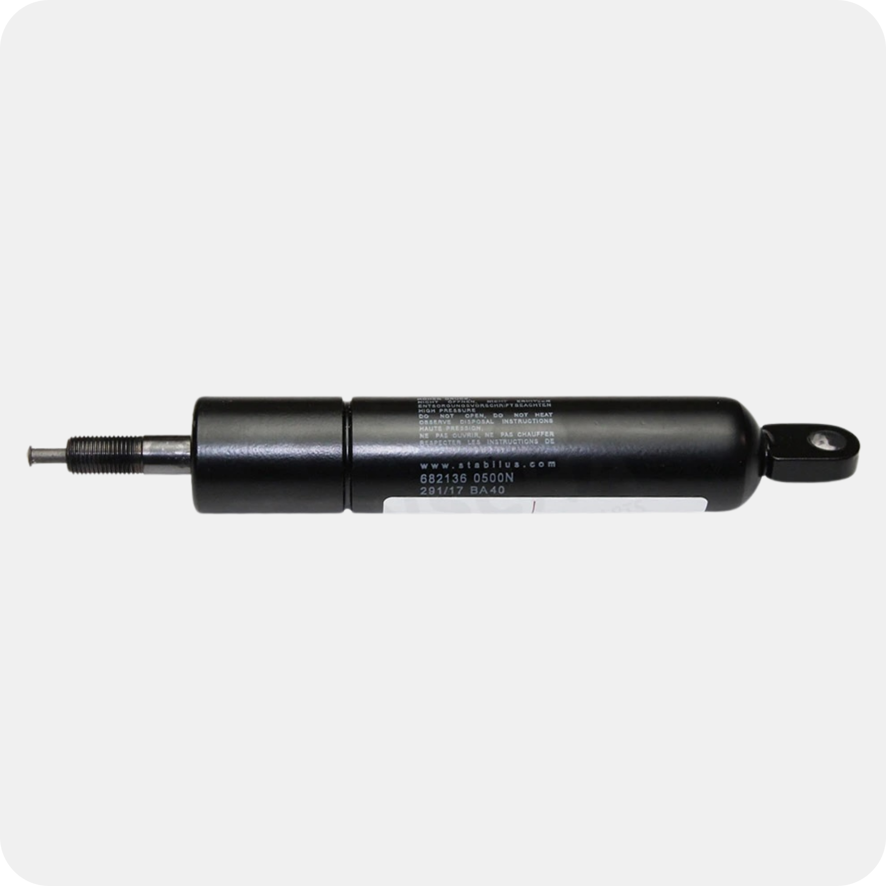 Stabilus-Bloc-o-lift-682136-0500N-tablelya vue complète vérin à gaz