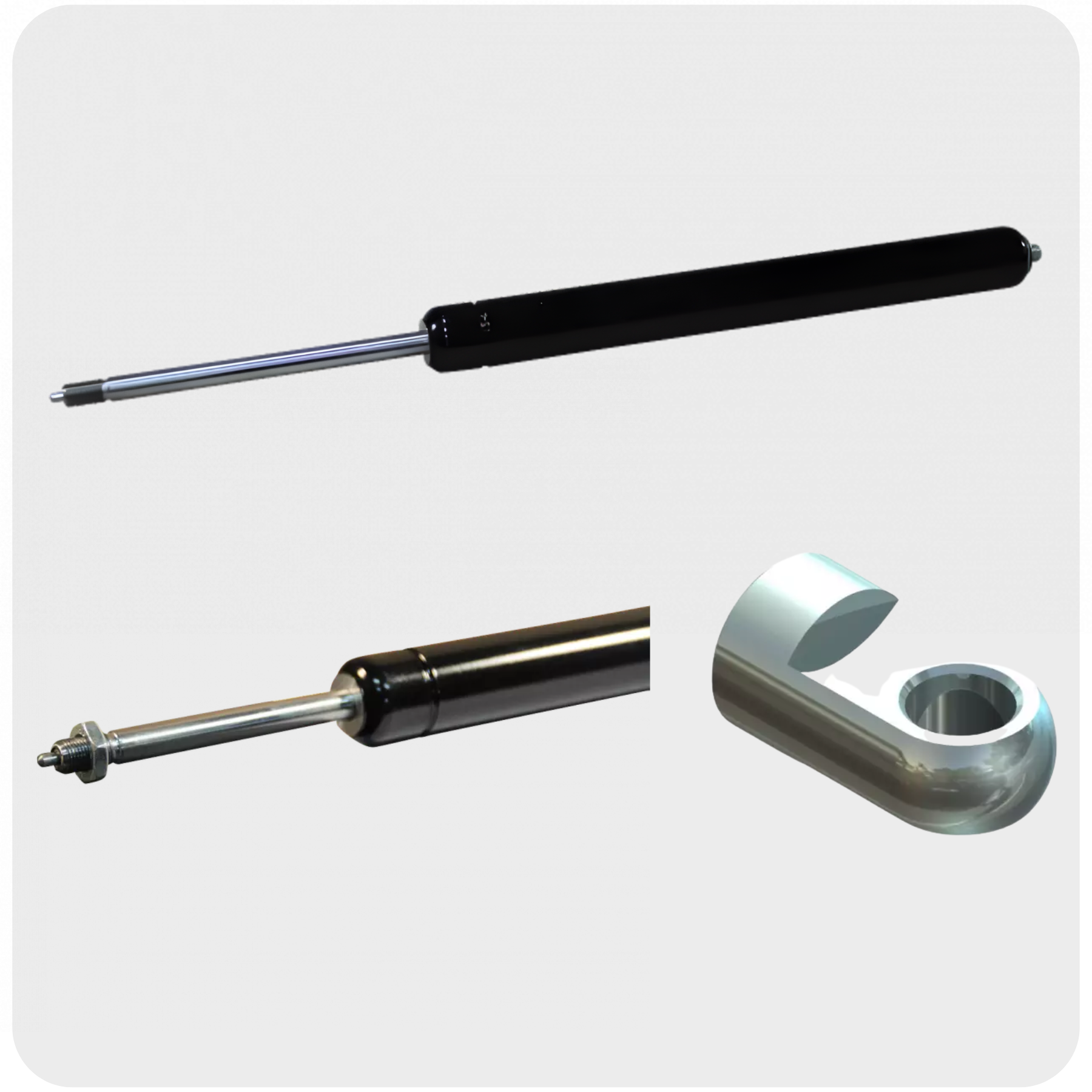 HAHN vérin à gaz 275 - 600N-tablelya