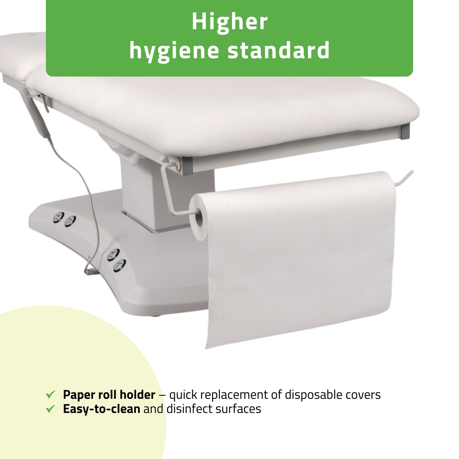 table-de-soins-blanche-porte-rouleau-papier-hygiene-desinfection-estella-ergo-2-tablelya