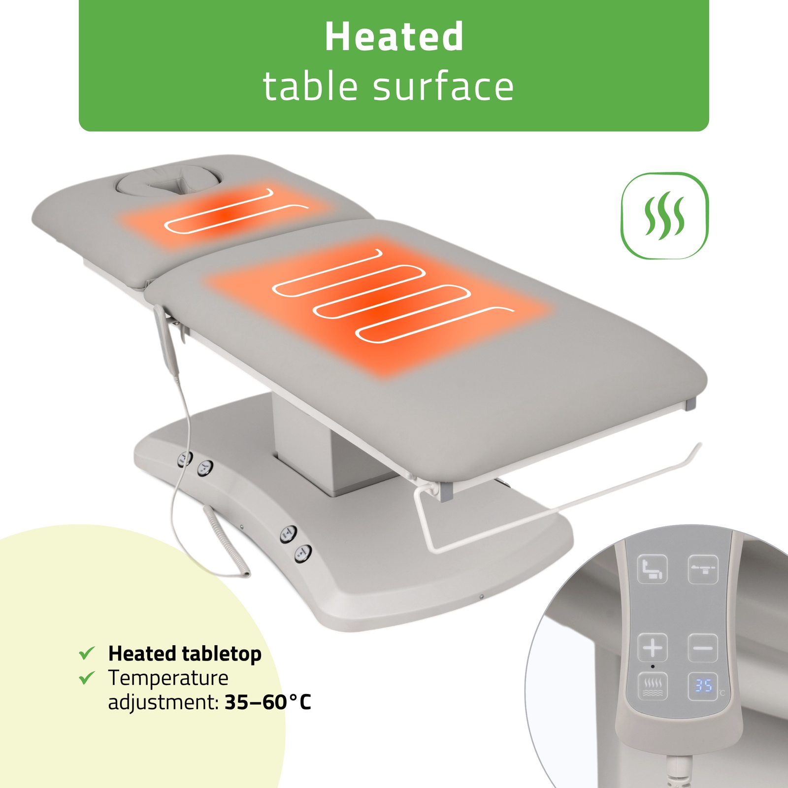 table-de-soins-electrique-grise-surface-chauffante-35-60-degres-regulation-temperature-estella-ergo-2-tablelya