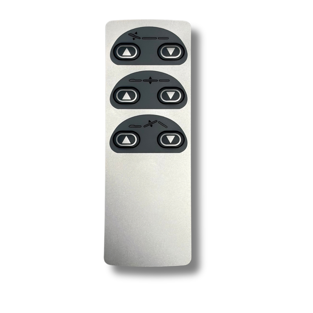 facade-telecommande-weelko-hc003-3-moteurs-6-boutons-adhésive