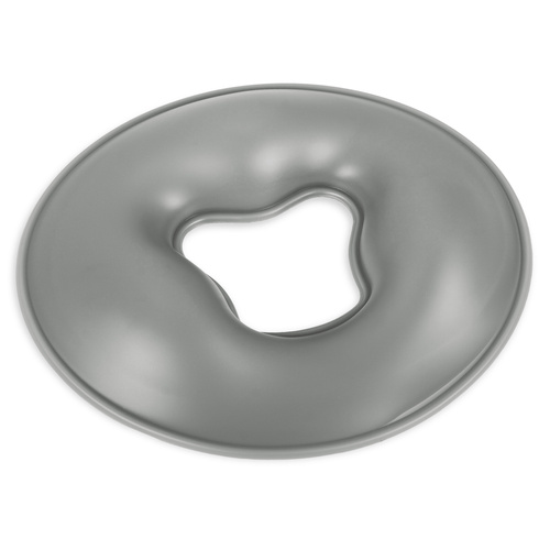 Coussin facial silicone KOMFORT gris, base rigide, vue 2