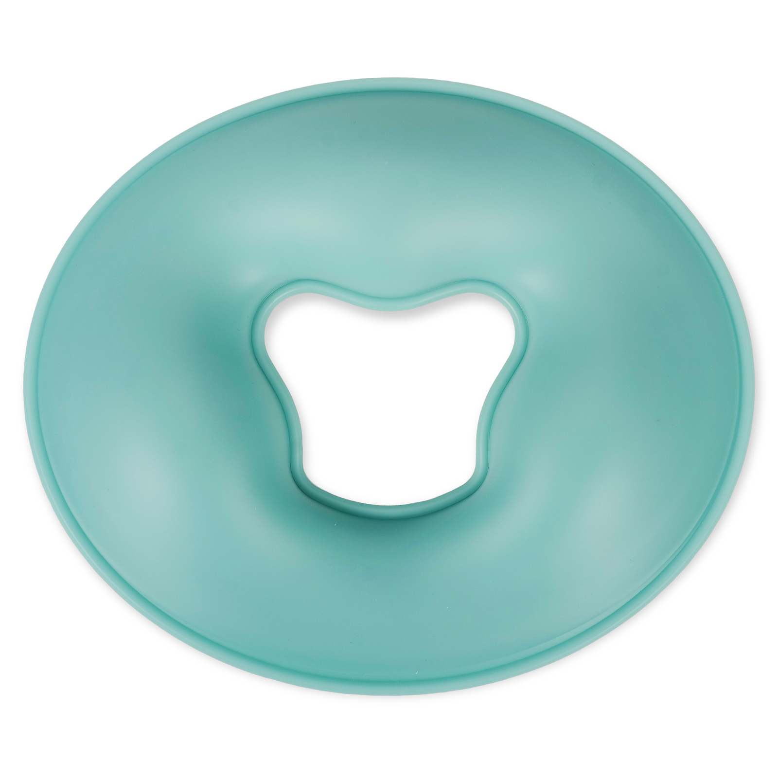 Coussin facial silicone KOMFORT vert matcha, base rigide