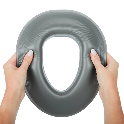 Coussin facial silicone FIT gris, base stabilisante, vue 4