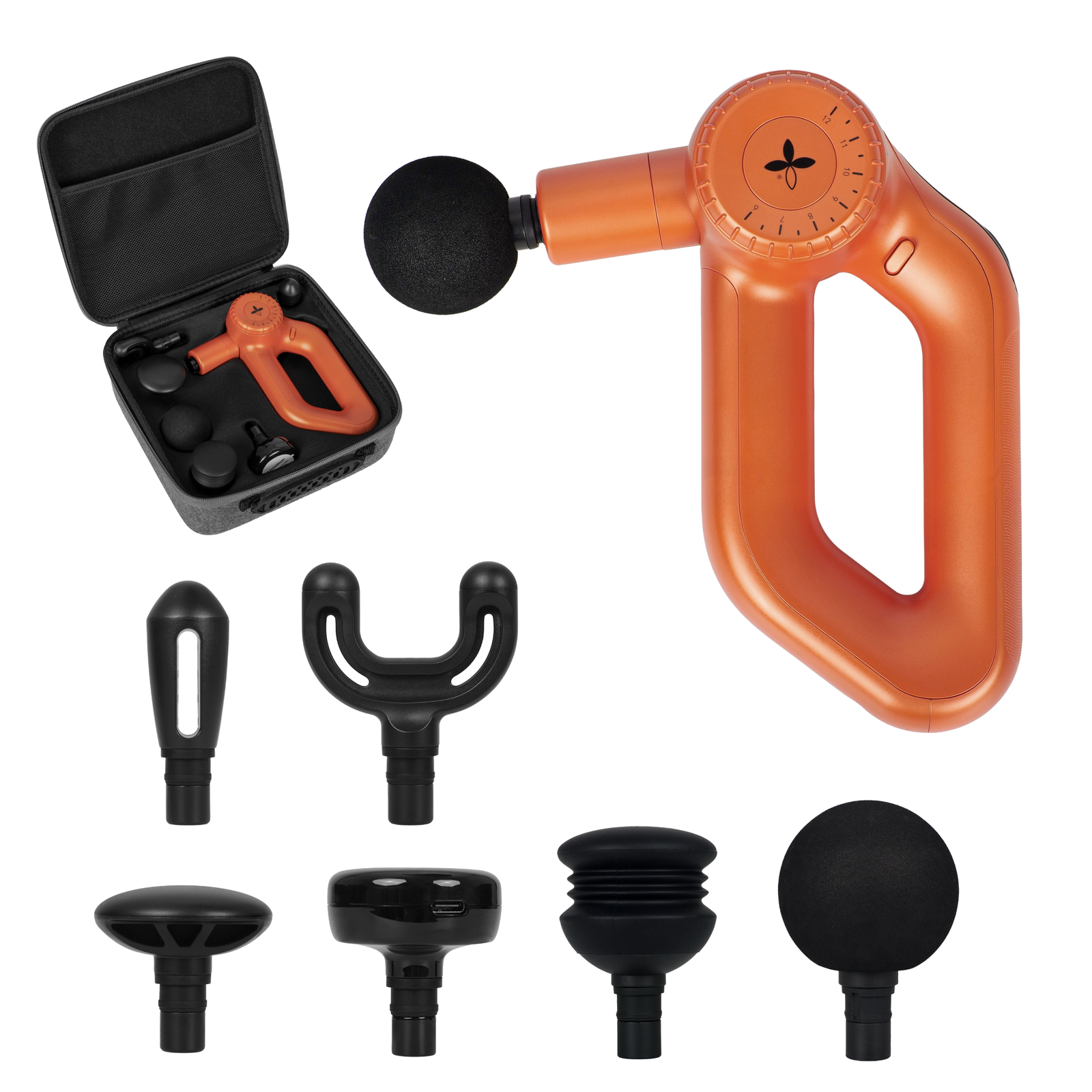 Pistolet de massage HABYS Pro Therapy Go orange