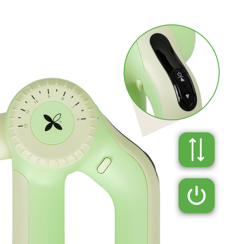 Pistolet de massage HABYS Pro Therapy Go vert, vue 4