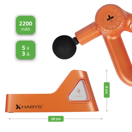 Base de chargement HABYS Pro Therapy Go orange 8