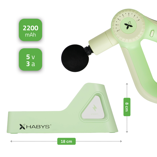 Base de chargement HABYS Pro Therapy Go verte 8