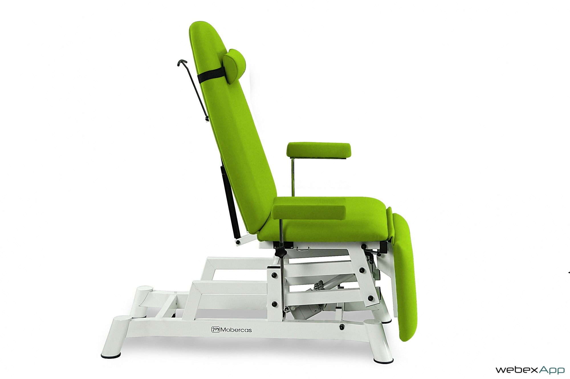 tablelya-CE-1130-EXT-fauteuil-electrique-pour prises de sang mobercas fabricant vue de coté