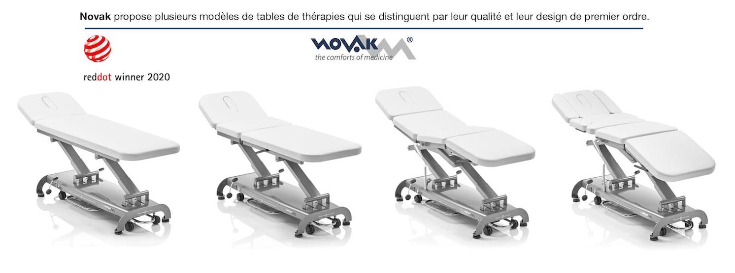 table électrique NOVAK medical