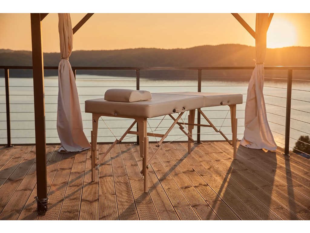 habys mila coucher de soleil tablelya table de massage bois portable