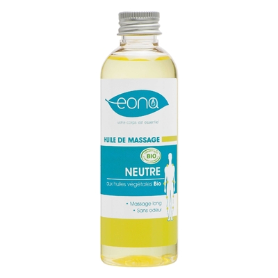 huile de massage neutre bio flacon 100ml
