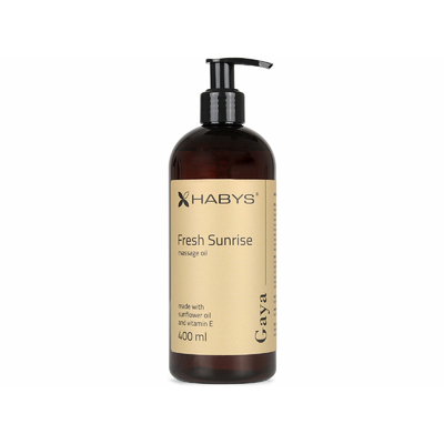 habys huile de massage fresh sunrise tournesol destressante tablelya - Massage-Oil-Fresh-sunrise-HABYS-400-ml-2180_1