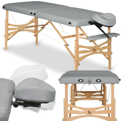 table de massage domicile pratique légère Panda-70-cm-szary-406_1