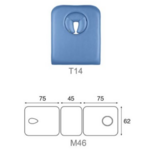 Option T14 ecopostural dossier trou visage rond C5547