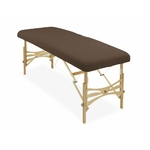 housse éponge marron chocolat table de massage portable habys mobercas ecopostural tablelya 1