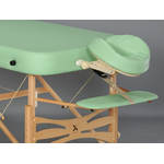 tablette appuis bras vue avec châssis pour table portable en bois gallo plus