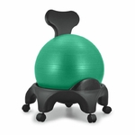 chaise ergonomique avec ballon vert tonic chair originale sissel tablelya