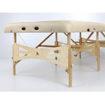 integral Rolfing integration structurelle bois habys tablelya vue face table de massage