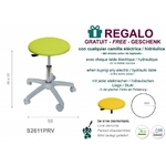 tabouret roulettes ecopostural tablelya offert modèle s2611prv