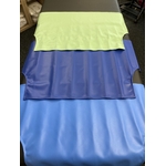protege table de massage ou d examen sous les pieds bleu navy blue pistachio vert tablelya habys