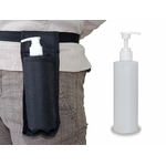 porte bouteille d'huile de massage flacon huile de massage façon holster ceinture à clip tablelya habys