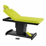 table de massage électrique modèle c6102w 1 colonne ecopostural tablelya châssis couleur noir