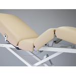 table de massage esthétique électrique habys Linea V3 couleur crème vue principale-V3 fonction soutien des jambes poplité genoux