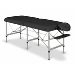 table de massage portable aluminium modèle Medmal habys tablelya noire largeur 70 cm -377_1