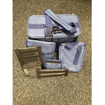 tablelya malette médicale  infirmière grande capacité multicompartiments et poches annexes bleu marine foncé comed bag