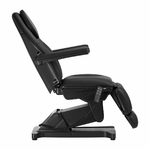 tablelya coté fauteuil électrique tattoo esthétique noir 3 moteurs repose pieds réglable en extension vue trou visage 146498_01_1711