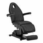tablelya fauteuil électrique tattoo esthétique noir 3 moteurs repose pieds réglable en extension vue trou visage 146498_01_1711